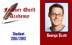 Template for Feather Quill Academy ID card, Student 2011/2012, feather quill logo, photo on bold red background, durable PVC with waterproof and wear resistant options Template for Feather Quill Academy ID card, Student 2011/2012, feather quill logo, photo on bold red background, durable PVC with waterproof and wear resistant options