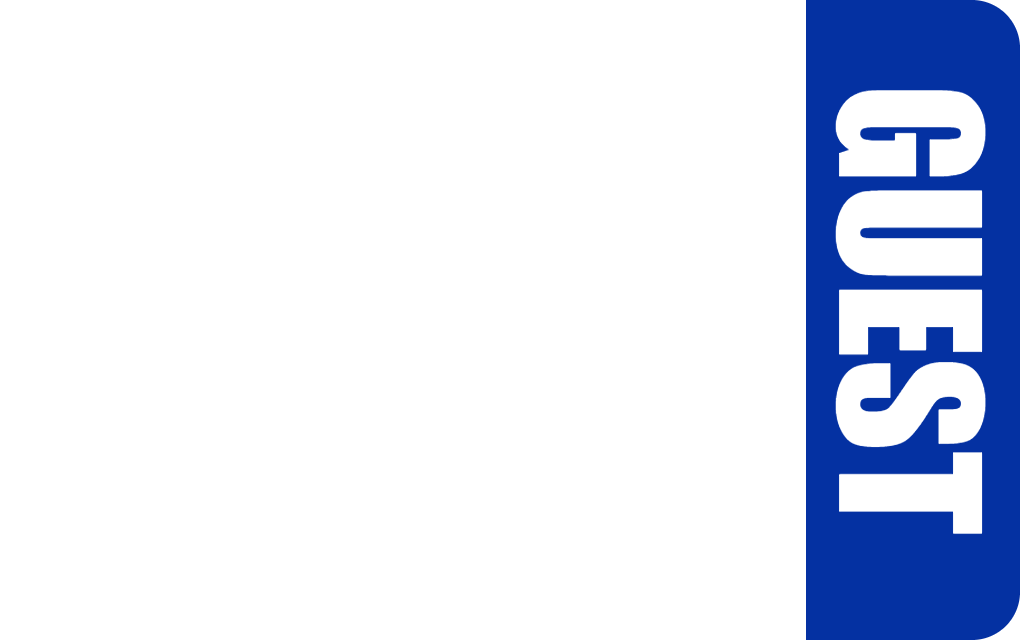 Template for an id card or id badge: blue vertical rectangle on right with white text “GEST” top to bottom; rest is white. Durable PVC, wear resistant, 40mil thick option